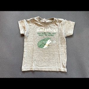 Kids Hedgehog T-shirt - size 2